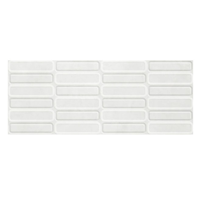 Cifre Ceramica Alure White Oval Decor Wandtegel 30x75 cm